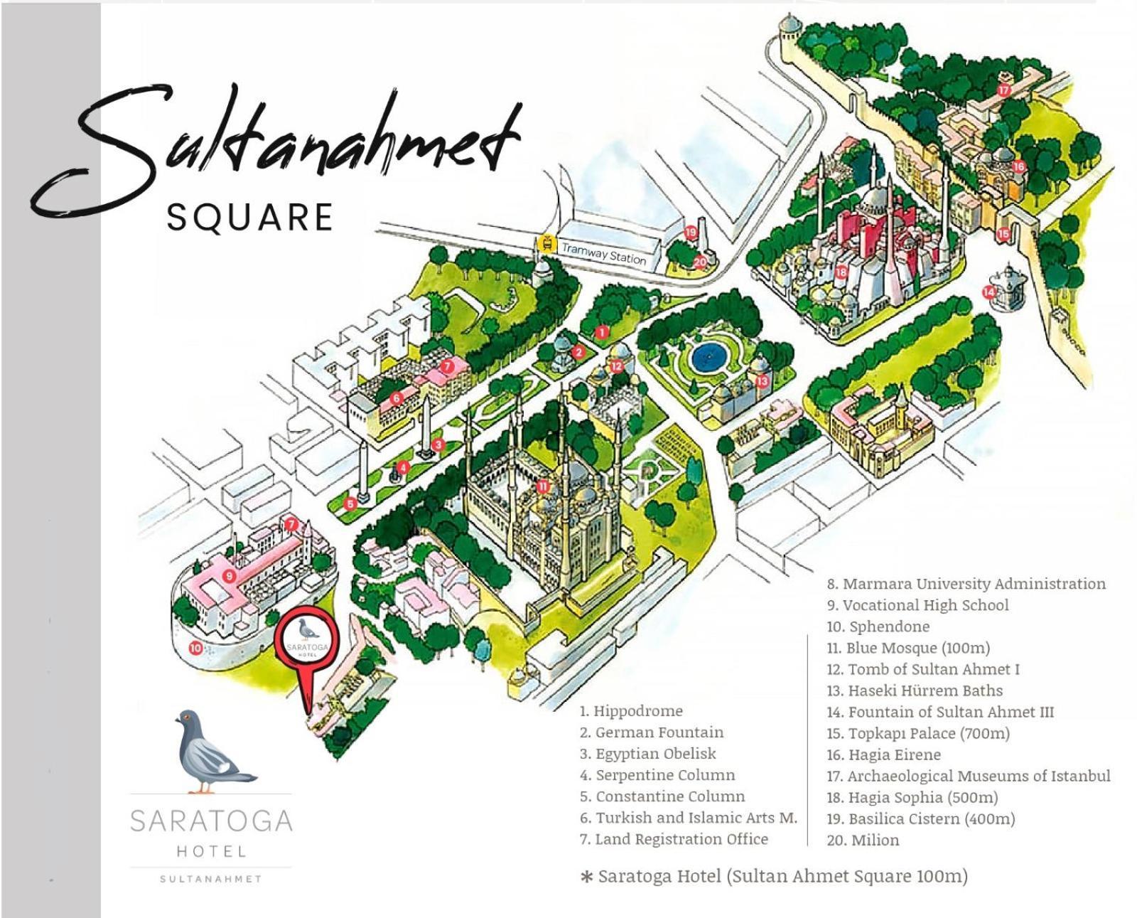 Saratoga Hotel Sultanahmet Istanbulská provincie Exteriér fotografie